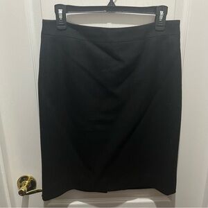 J. Crew | Black Wool Pencil Skirt | Size 4